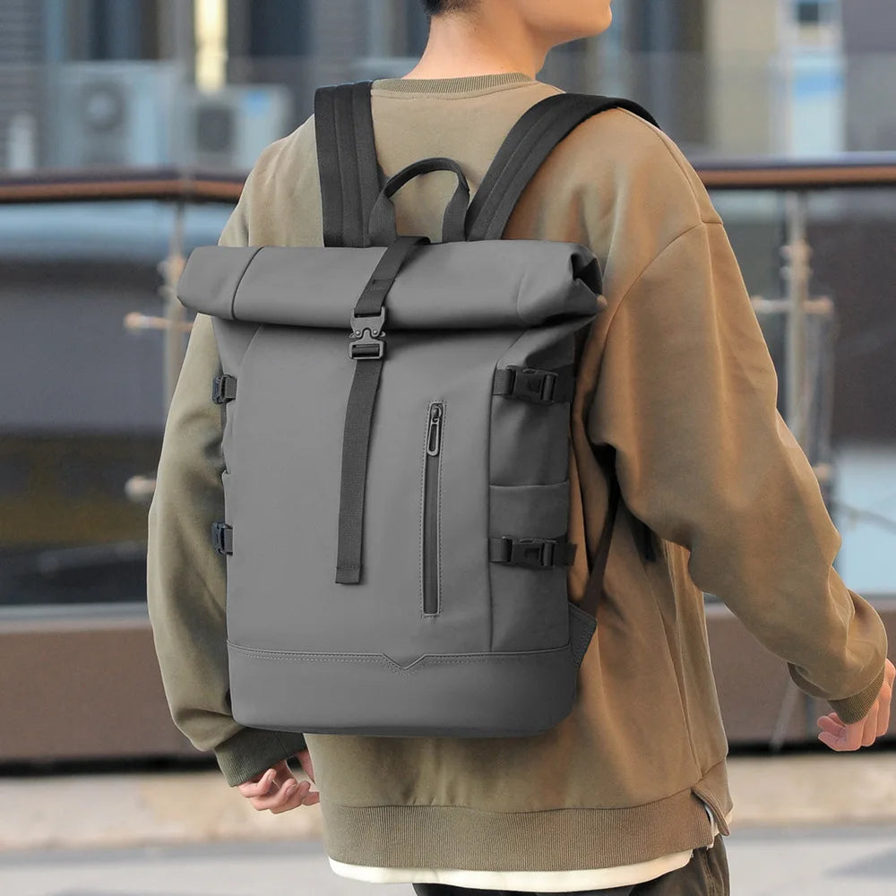 Roll-Top Outdoor Rucksack – wasserdicht, 20–35L, Unisex