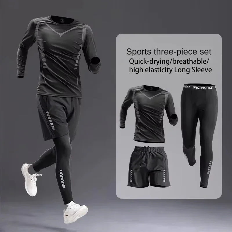 Herren Sportswear Set – Trainingsanzug für Running, Cycling & Fitness