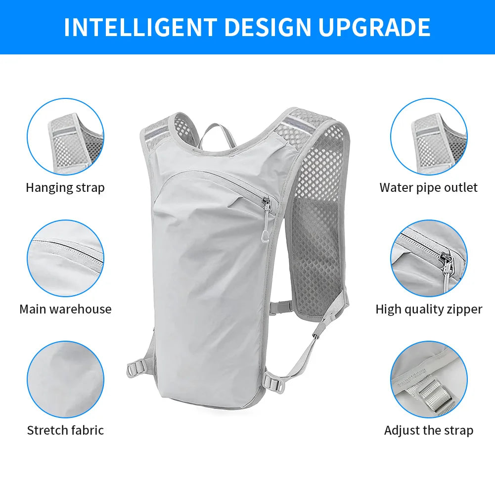 Trailrun & Bike Hydrationsweste – ultraleicht, unter 20L, Unisex