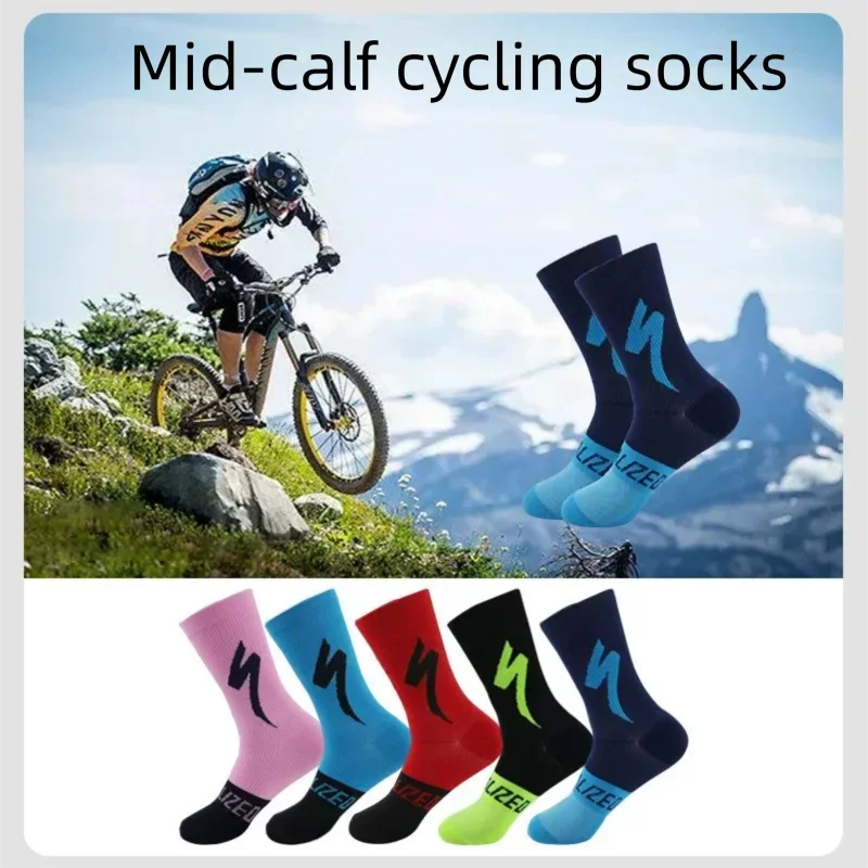 WRELS Sportsocken Herren & Damen – Rutschfest, Gepolstert & Kompression | Laufen, Radfahren, Wandern & Fußball | 1, 2 oder 3 Paar