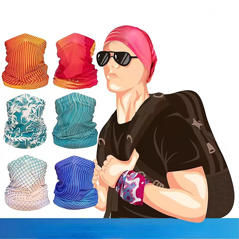 Lauf-Halstuch mit UV-Schutz – Ice Silk Bandana für Running & Outdoor