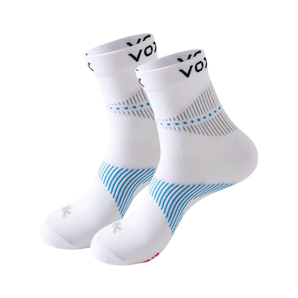 WRELS Laufsocken – Feuchtigkeitsableitend, Atmungsaktiv, Gepolstert | Kompressionssocken für Sport & Outdoor | 1/2/3 Paar