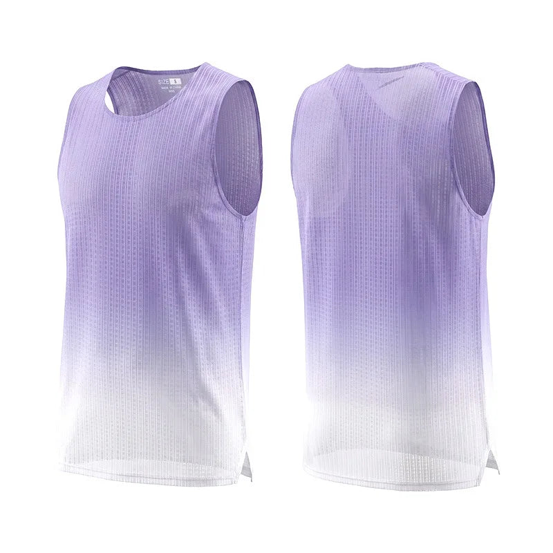 Herren Nahtloses Lauf-Tanktop – Schnelltrocknend & Atmungsaktiv | Marathon, Training, Fitness