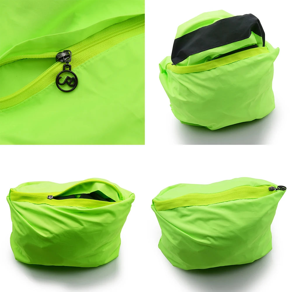 WOSAWE Radjacke Windbreaker – Packbar, winddicht, UV-Schutz | Herren | MTB & Rennrad | Leicht