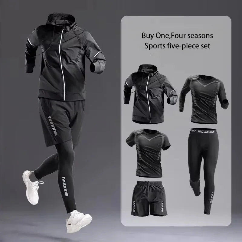 Herren Sportswear Set – Trainingsanzug für Running, Cycling & Fitness