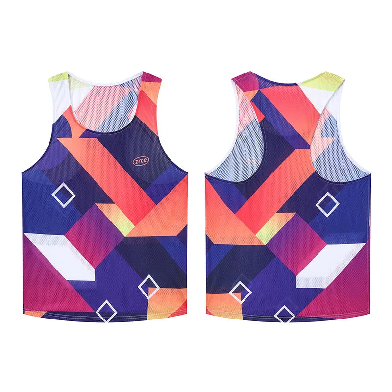 3D Print Marathon Tank Top – Unisex, Leicht & Atmungsaktiv