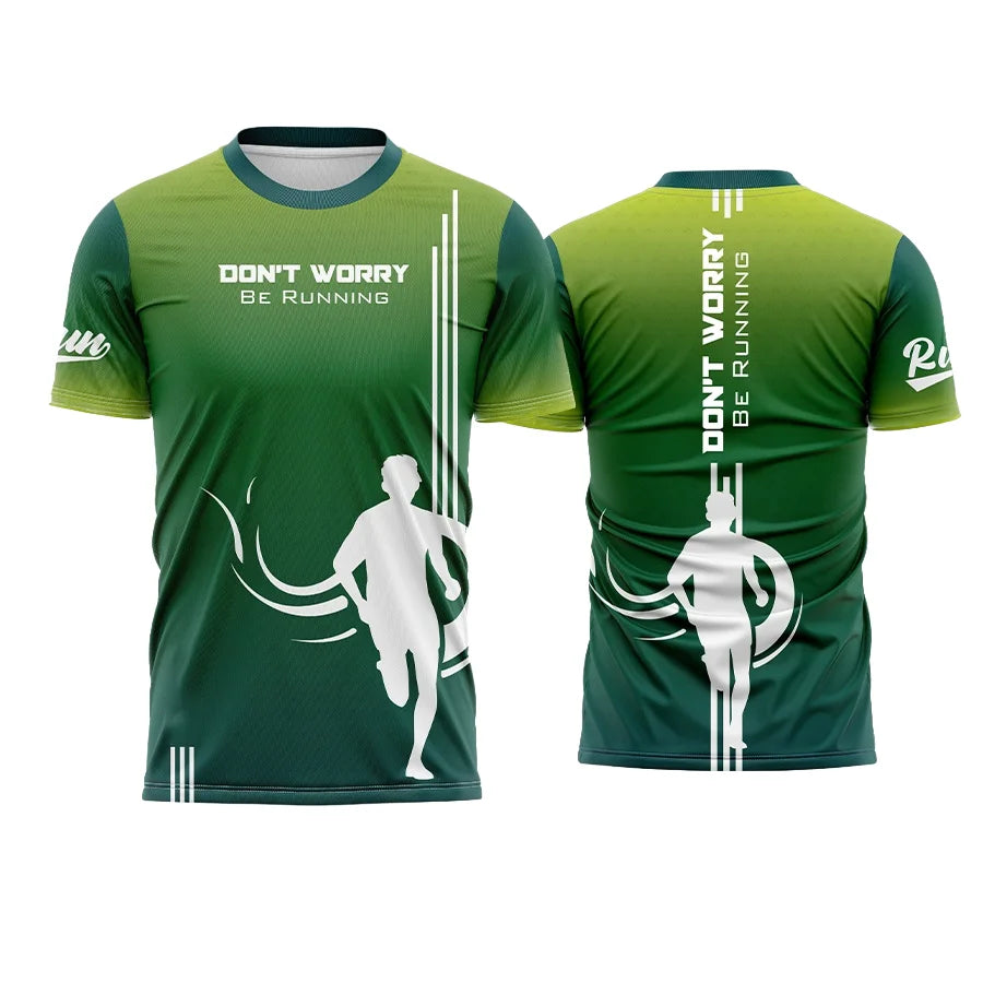 Herren Sport-T-Shirt – Kurzarm, 3D-Druck, Loose Fit | Schnelltrocknend, Atmungsaktiv, Gym & Laufen | S–5XL