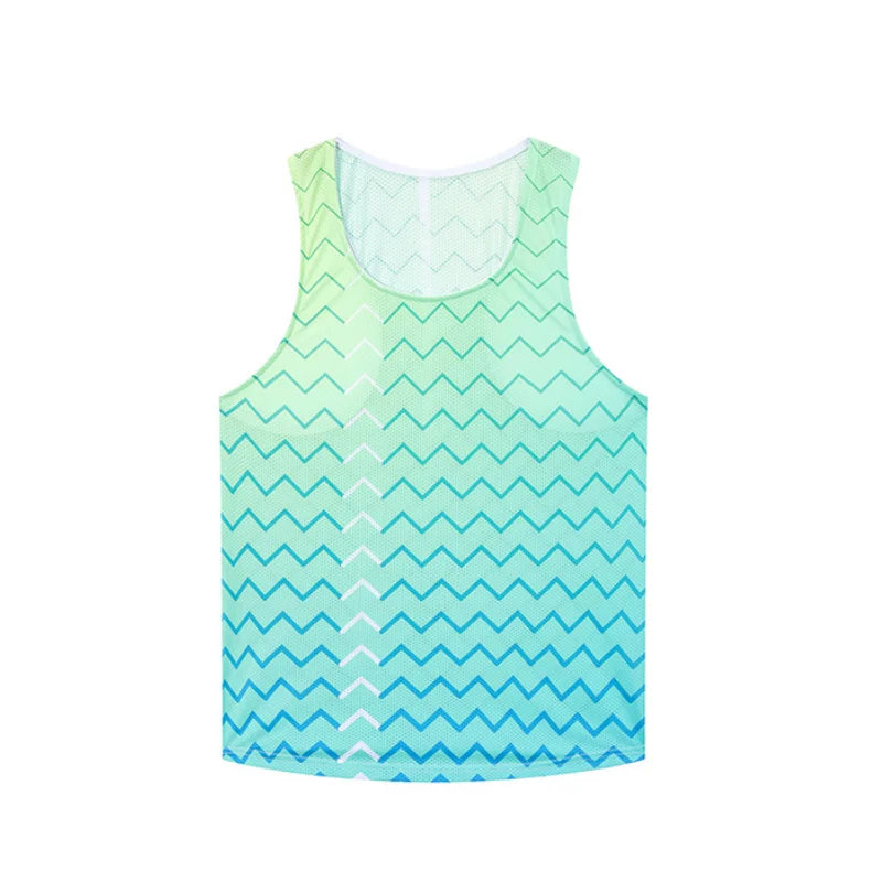 3D Print Marathon Tank Top – Unisex, Leicht & Atmungsaktiv