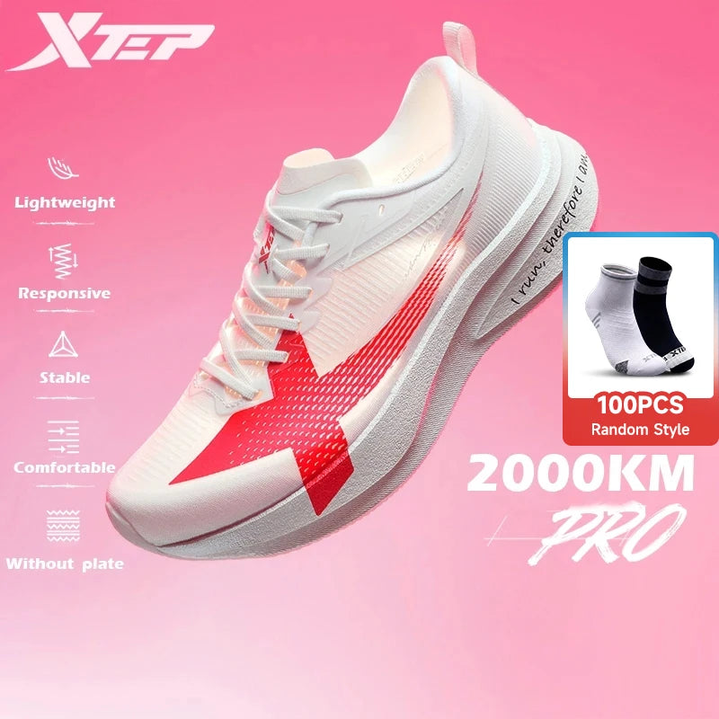 XTEP 2000km PRO Laufschuhe Damen 2026 – Stabil, Gedämpft & Ultraleicht