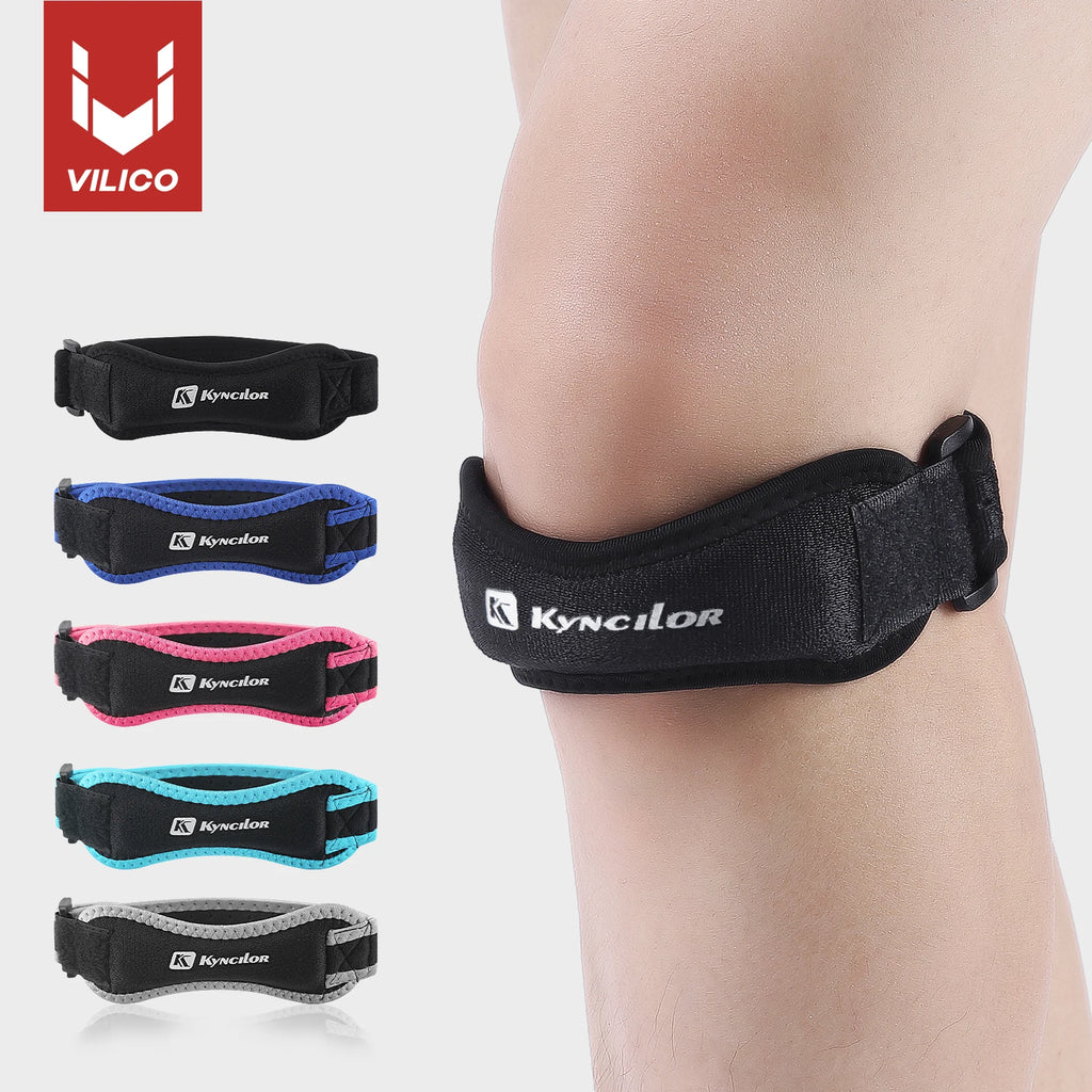 Kyncilor Patellasehnen Kniebandage – Verstellbar, Stoßdämpfung, Kompression | Laufen, Basketball & Sport