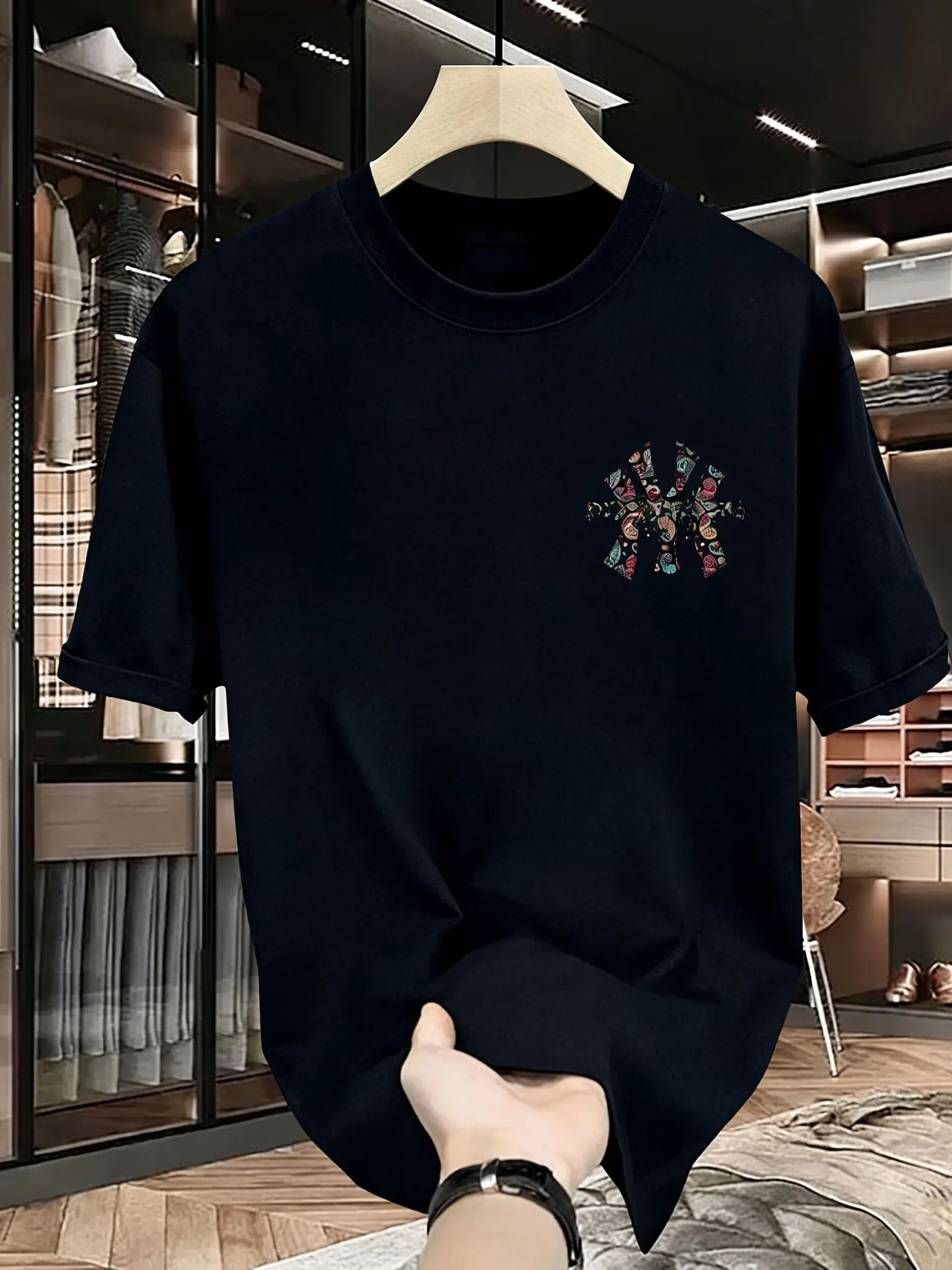 Herren Sommer-T-Shirt – Atmungsaktiv, Feuchtigkeitsableitend & Casual | Baumwolle