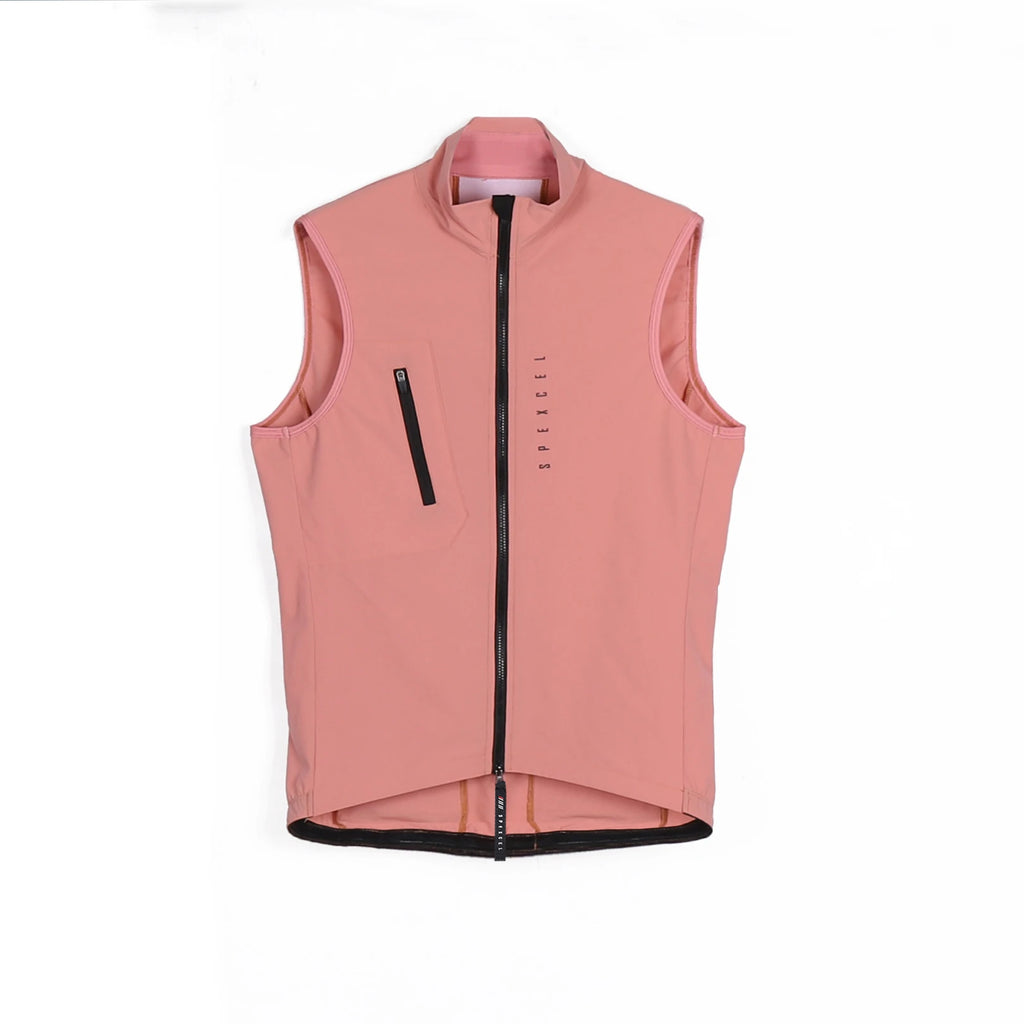 SPEXCEL Herren Radsport-Weste – Leicht, Windabweisend & Stretchbar | Ganzjahres-Windbreaker