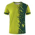 Sport-T-Shirt Herren – 3D-Print, Kurzarm, Loose Fit