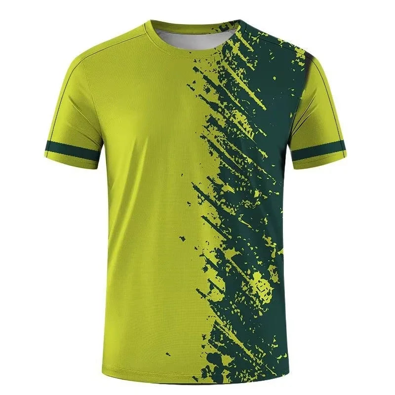 Sport-T-Shirt Herren – 3D-Print, Kurzarm, Loose Fit