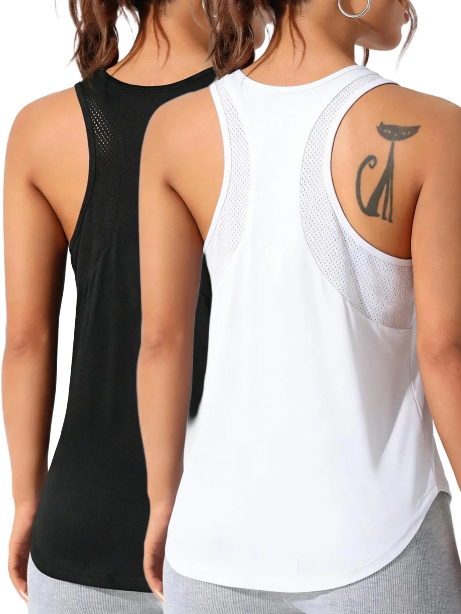 Women's Sport Tank Top Set (2er-Pack) – Atmungsaktiv & Stylish