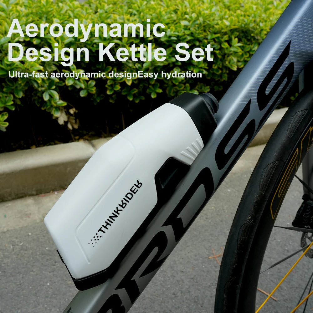 Fahrrad-Trinkflasche 650ml – Aerodynamisch mit Halter