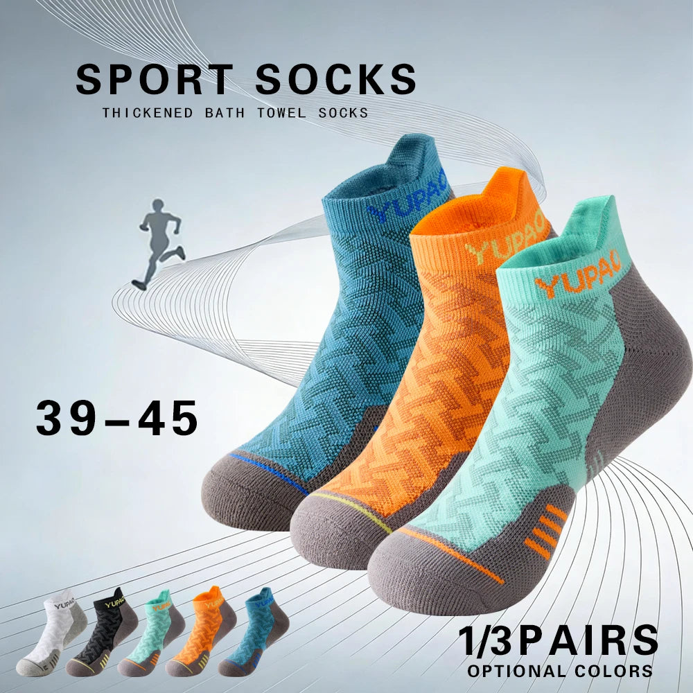 LaufWerk SportAnkle Men – Professionelle Frottee Laufsocken für Fitness & Running
