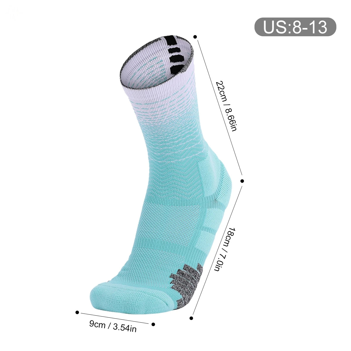 2er-Pack Athletik-Sportsocken mit Frotteesohle