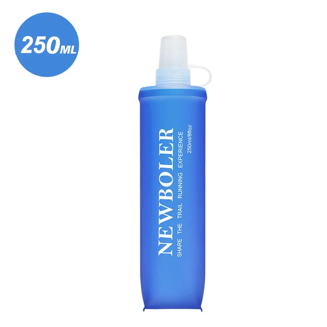 Faltbare Trinkflasche TPU – 150ml / 250ml / 500ml für Running & Outdoor