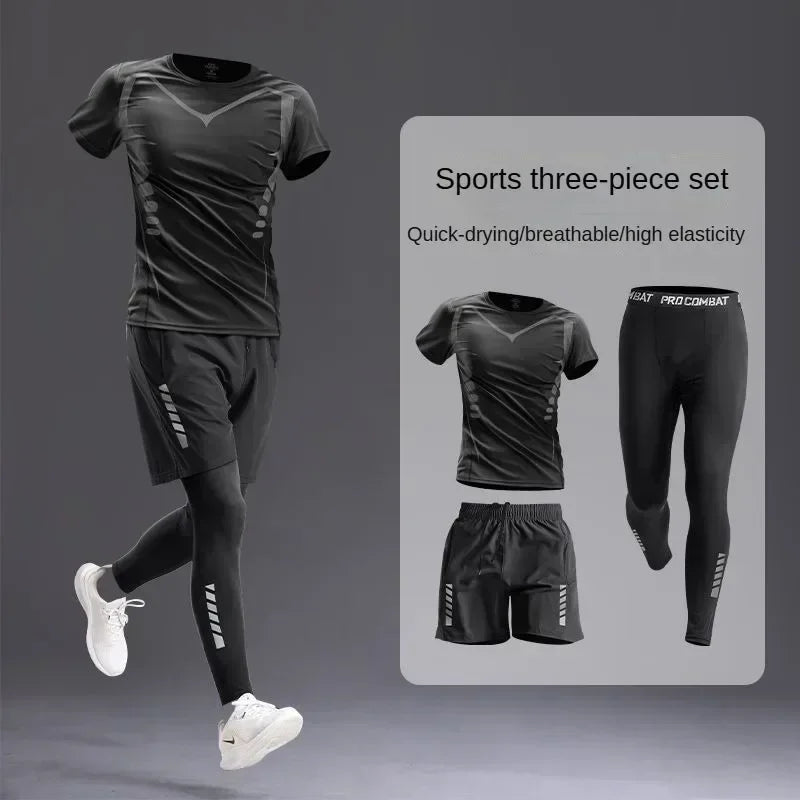 Herren Sportswear Set – Trainingsanzug für Running, Cycling & Fitness