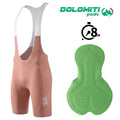 RION Herren Fahrrad-Trägerhose Pro – Italienisches Dolomiti 8H Polster für extreme Distanzen