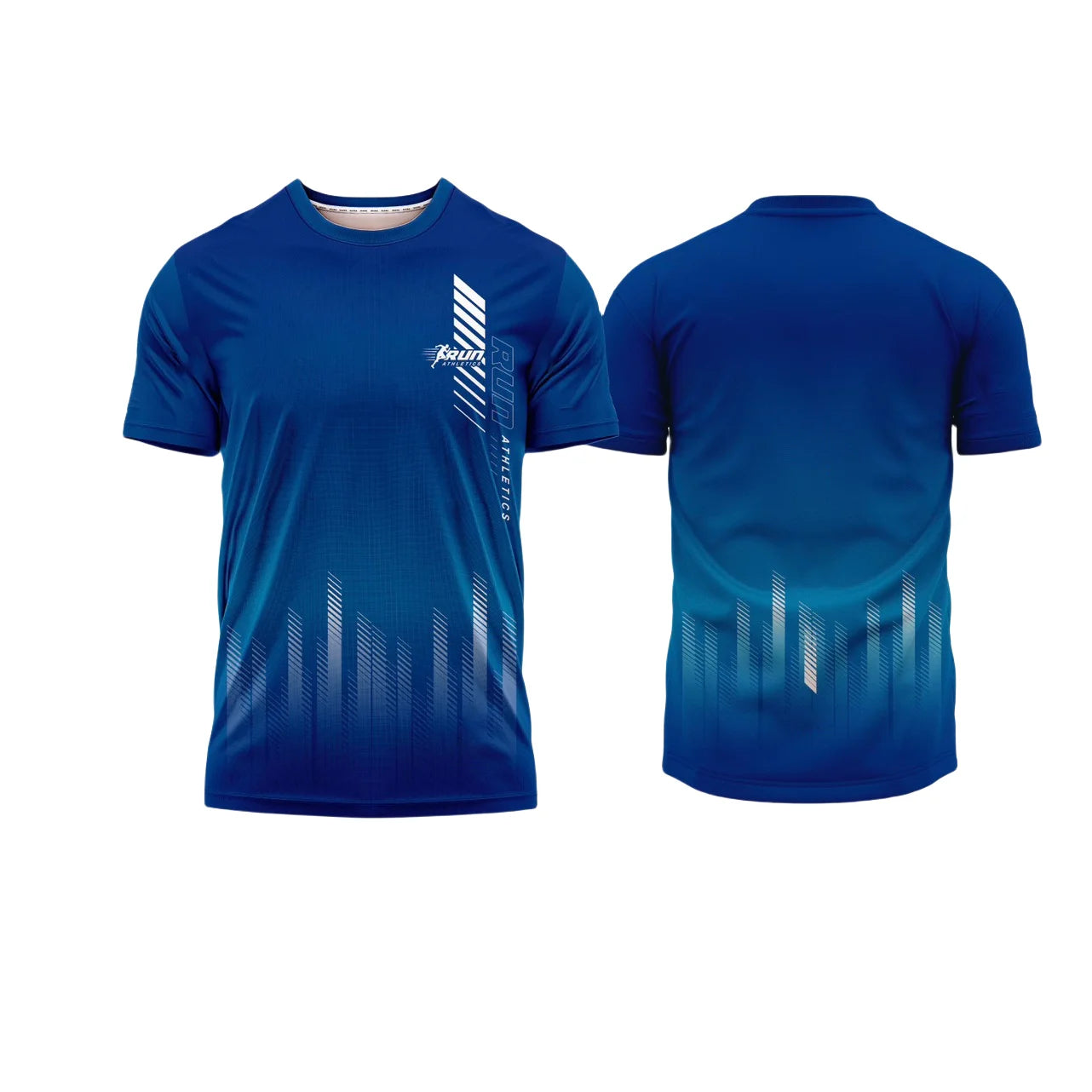 Herren 3D-Print Lauf-T-Shirt – Atmungsaktives Schnelltrocknend Gym Top