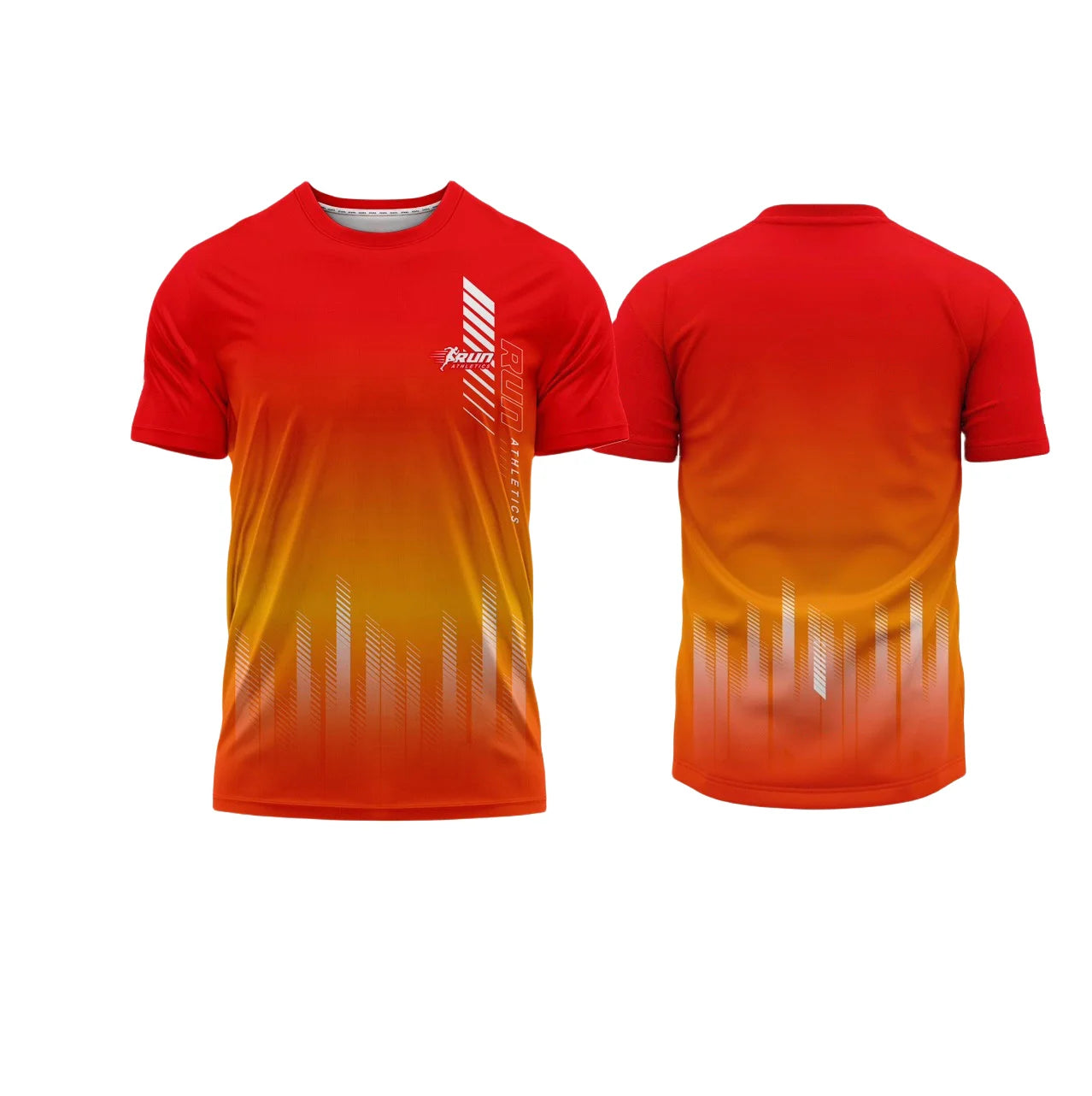 Herren 3D-Print Lauf-T-Shirt – Atmungsaktives Schnelltrocknend Gym Top