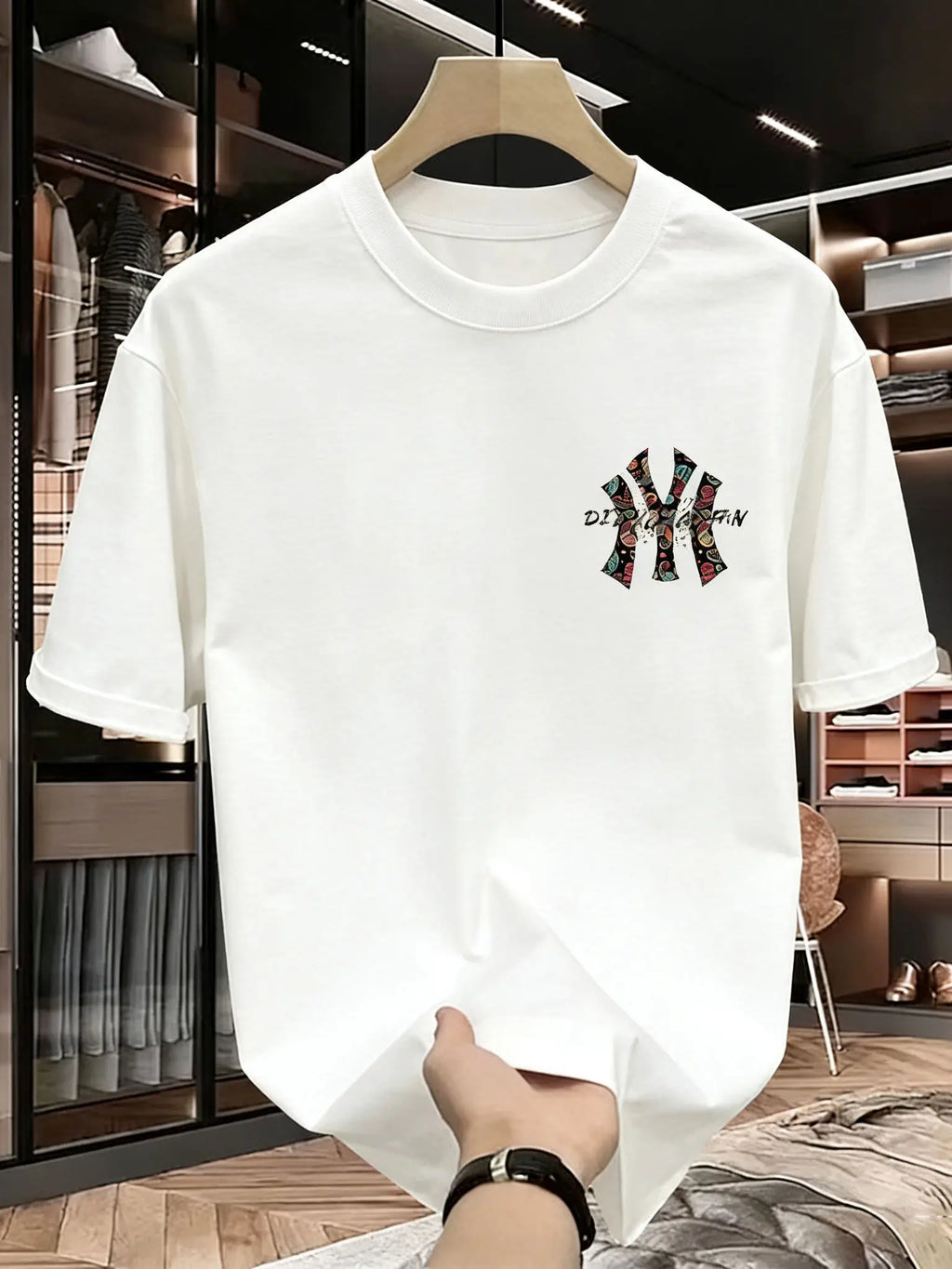 Herren Sommer-T-Shirt – Atmungsaktiv, Feuchtigkeitsableitend & Casual | Baumwolle