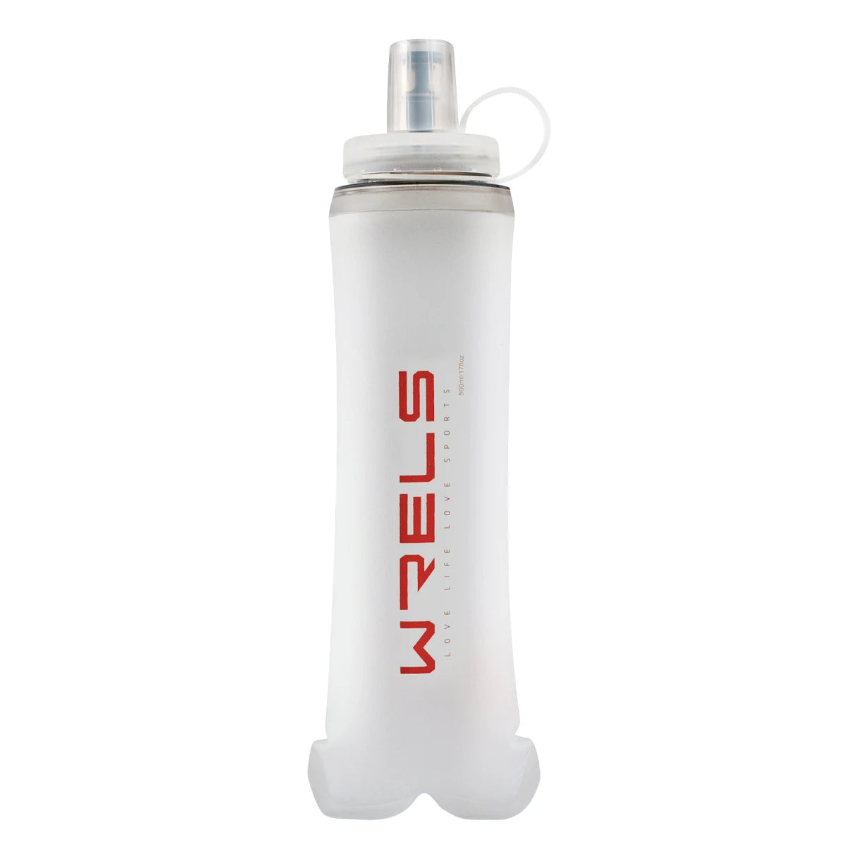 Faltbare Softflasche mit Weithalsmundstück – 300ml / 500ml für Running, Radfahren & Wandern