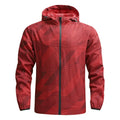 Herren Laufjacke mit Kapuze – Atmungsaktiv | Fitness, Joggen & Tennis | Weich & Leicht