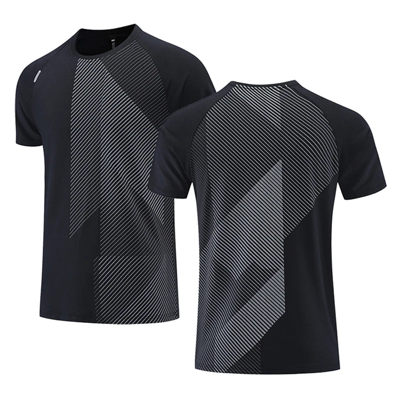 3D Print Sports Tee – Unisex, Quick Dry & Breathable