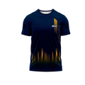 Herren 3D-Print Lauf-T-Shirt – Atmungsaktives Schnelltrocknend Gym Top