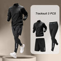 Herren Quick-Dry Jacken-Set – Outdoor Sportswear für Running & Fitness