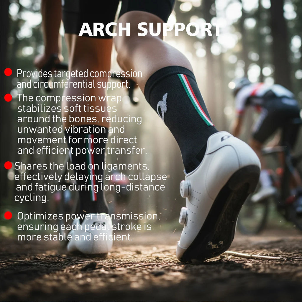 Radsocken Unisex – Kompression, atmungsaktiv | Rennrad, MTB, Outdoor | Herren & Damen