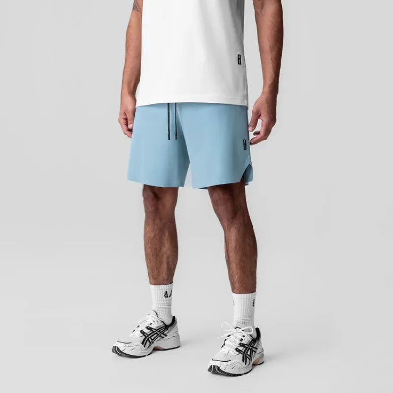 Herren Sport-Shorts – Schnelltrocknend, Reißverschlusstaschen, Gym & Basketball