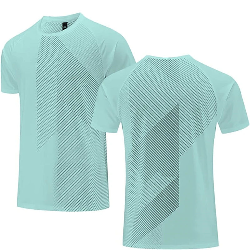 3D Print Sports Tee – Unisex, Quick Dry & Breathable