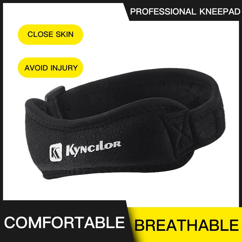 Kyncilor Patellasehnen Kniebandage – Verstellbar, Stoßdämpfung, Kompression | Laufen, Basketball & Sport
