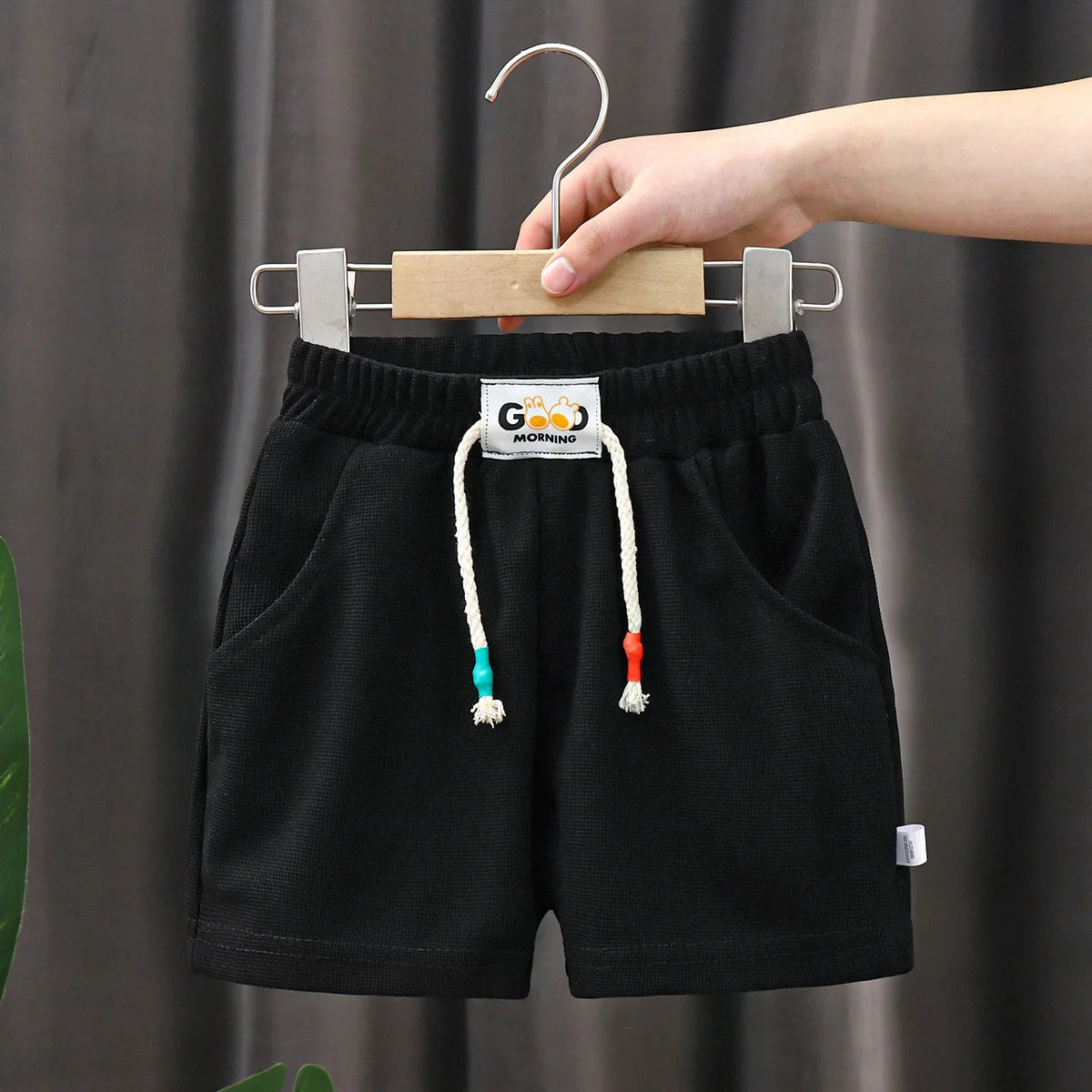 Kinder Sommer-Shorts – Einfarbig & Casual | Jungen & Mädchen