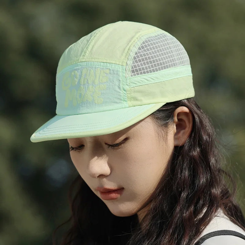 Ultraleichte Sport-Cap – Schnelltrocknend, atmungsaktiv | Laufen, Radfahren, Outdoor | Unisex Baseball-Mütze