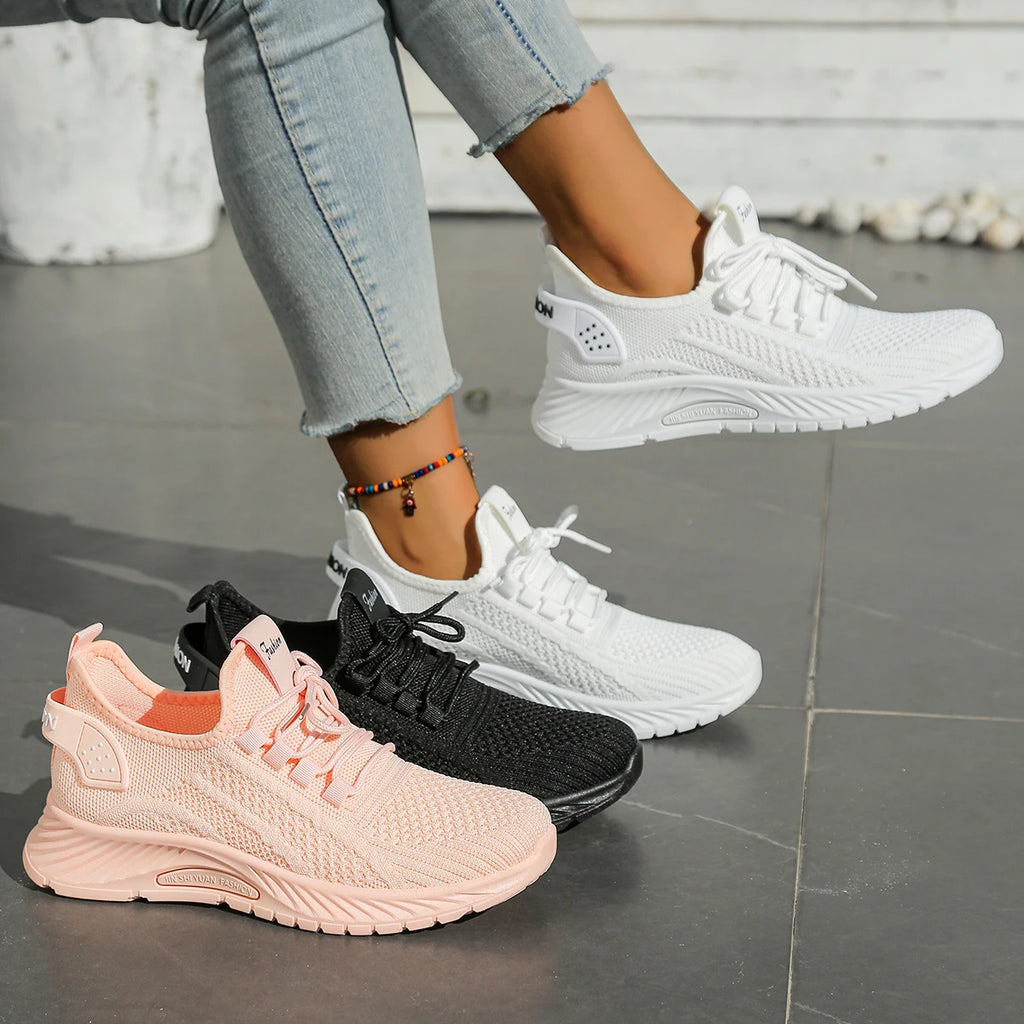 Damen Sneaker Flyknit – leicht, casual, trendy