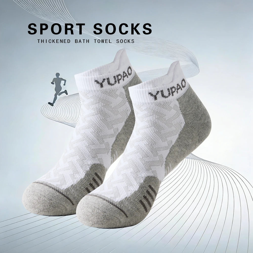 LaufWerk SportAnkle Men – Professionelle Frottee Laufsocken für Fitness & Running