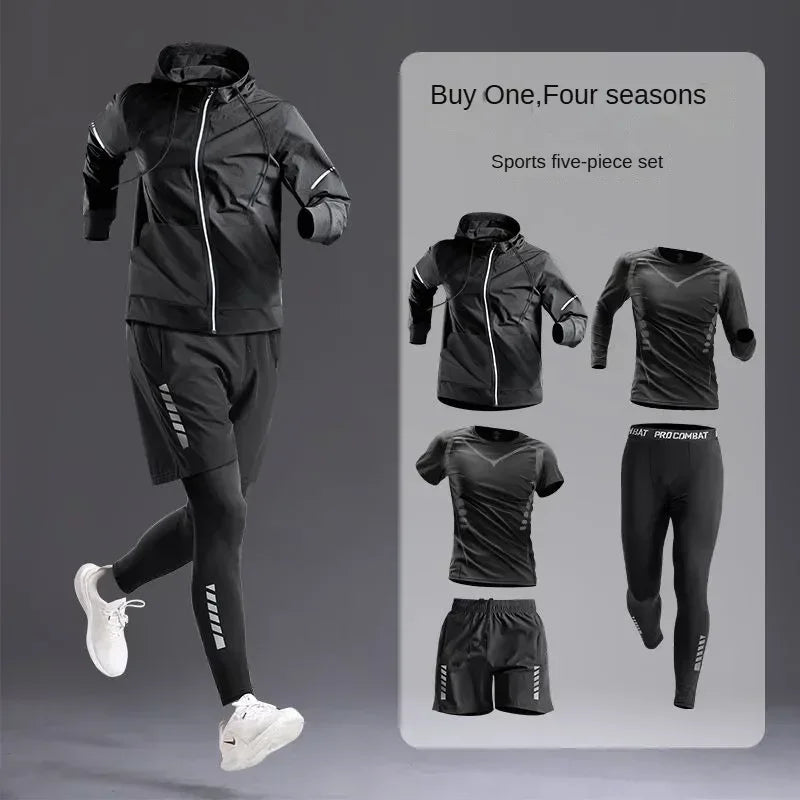 Herren Sportswear Set – Trainingsanzug für Running, Cycling & Fitness
