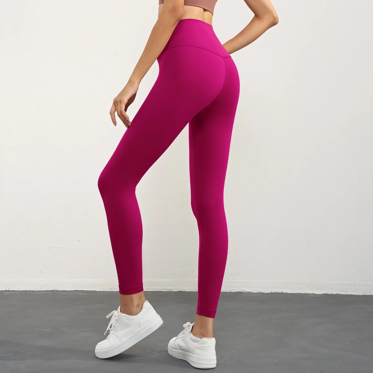High Waist Yoga Leggings Damen – Rücktasche, Buttery Soft, nahtlos | Gym, Fitness & Alltag | S–XL