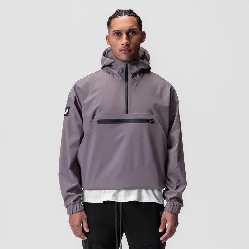 Herren Sport-Hoodie | Zip-Up, Laufjacke, Frühling/Herbst