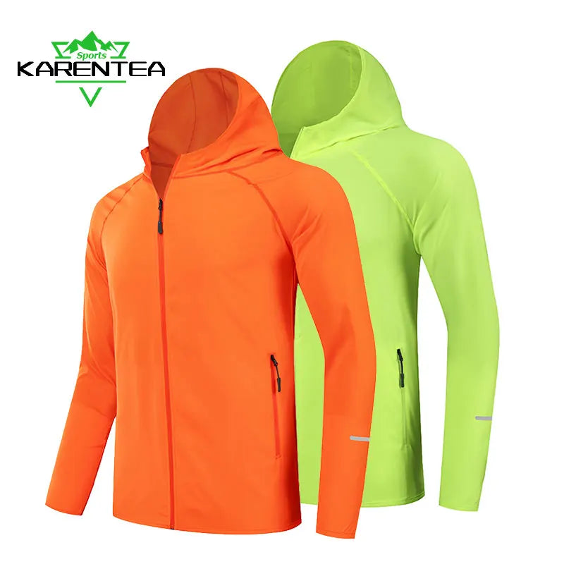 Laufjacke mit UV-Schutz | Reflektierend, Quick-Dry, Unisex