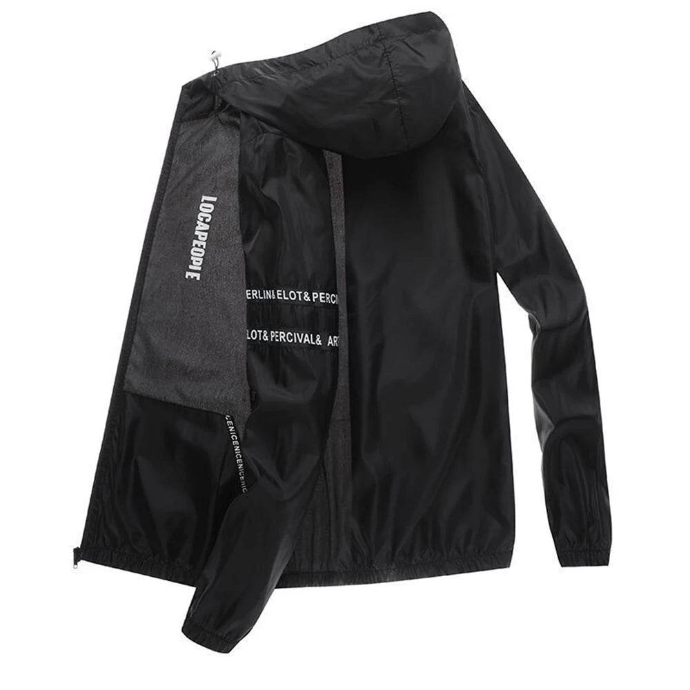 Herren UV-Schutz Jacke – Ultraleicht, wasserdicht & schnelltrocknend