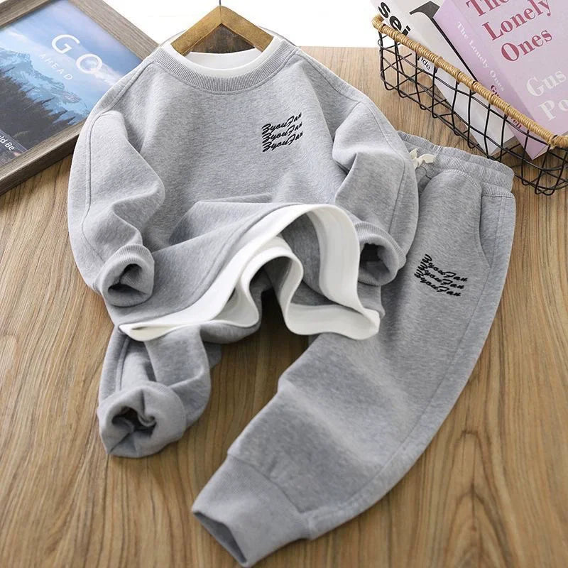 Jungen 2-teiliges Sweatshirt-Set