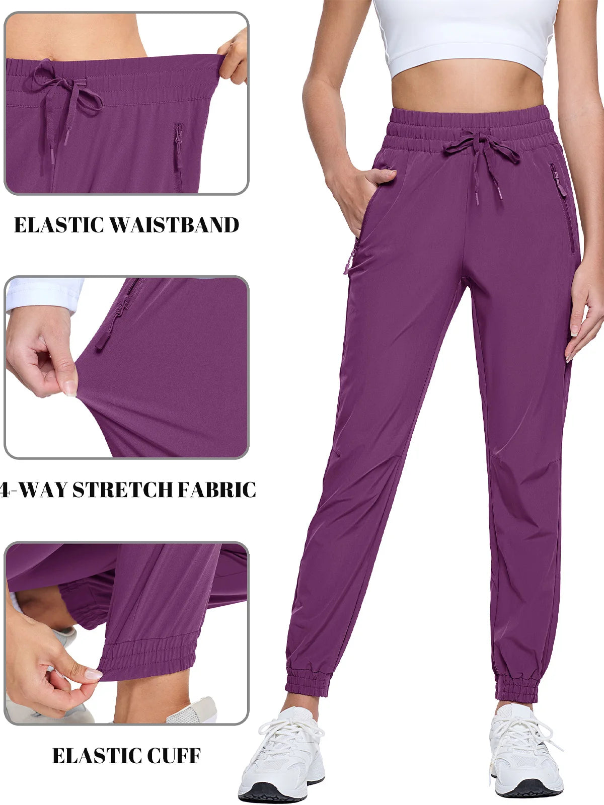 Damen Wanderhose – Schnelltrocknend, Wasserabweisend