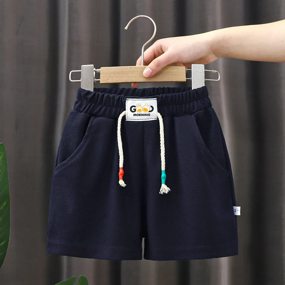 Kinder Sommer-Shorts – Einfarbig & Casual | Jungen & Mädchen