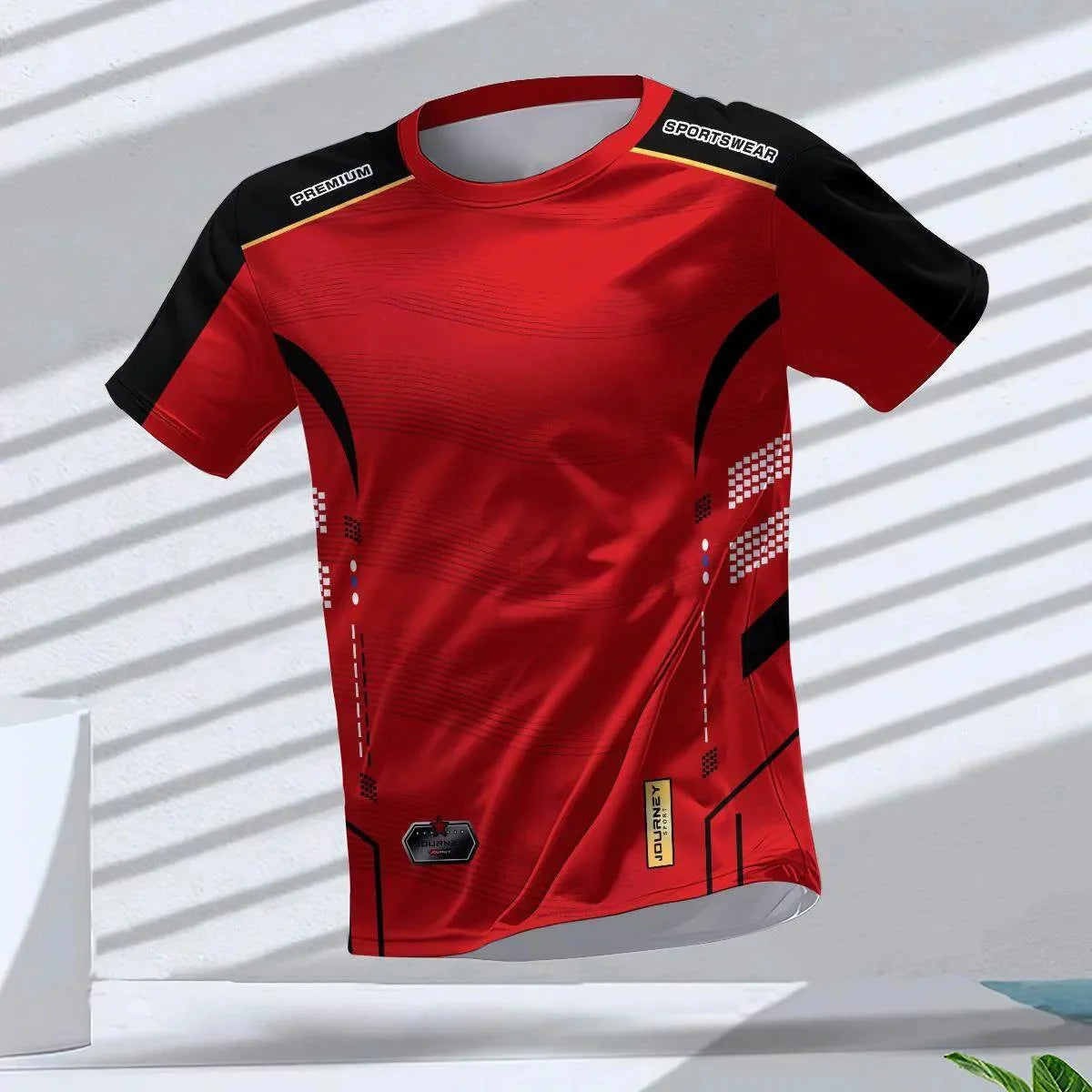 Herren Sport T-Shirt Kurzarm – schnelltrocknend, atmungsaktiv für Gym & Laufen